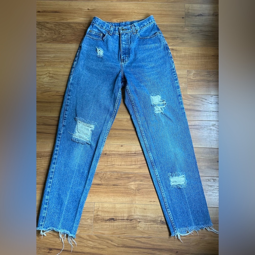 Member’ Mark High Waist Blue Denim Jeans Size 4